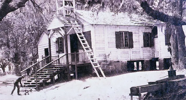 Original Building of the Penn School | History of SC Slide Collection