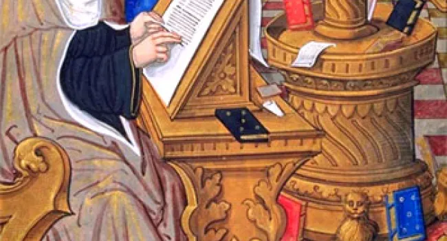 A Scribe in His Study | National Book Month