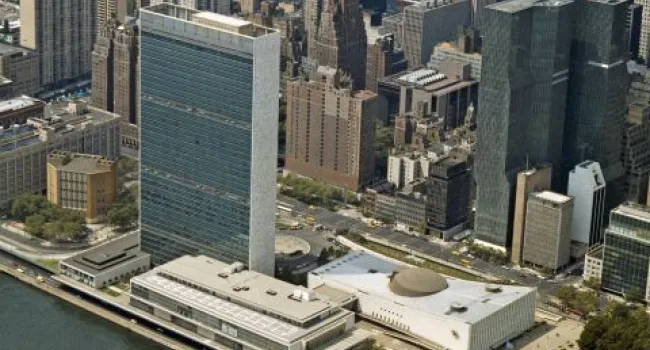 Aerial View of United Nations | Periscope