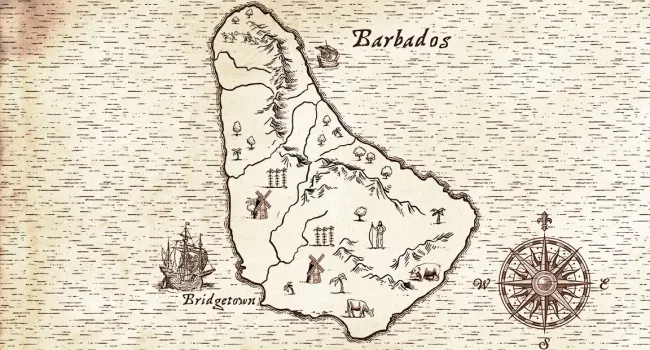 Beyond Barbados - Barbados Sea Map
