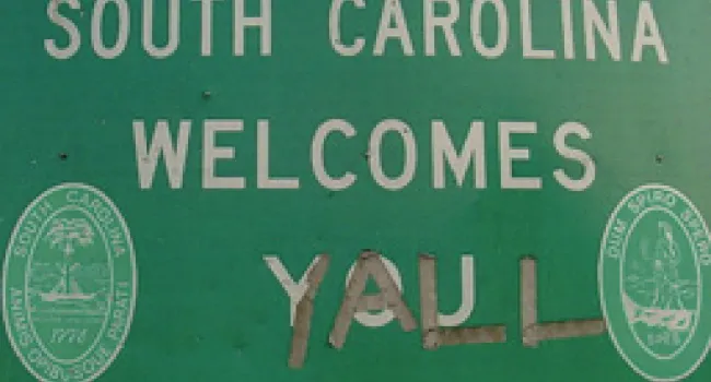 South Carolina Welcomes Ya’ll Audio Transcript
