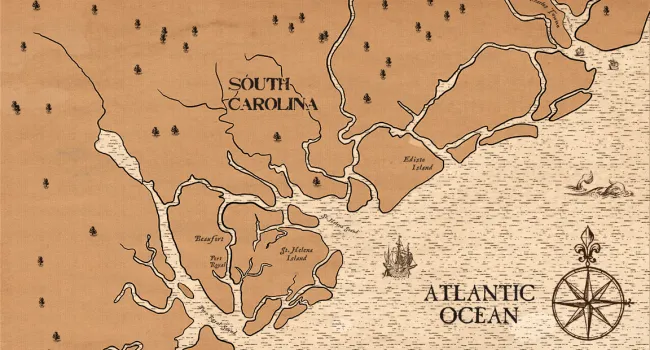 South Carolina Map | Beyond Barbados