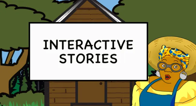 
            <div>Interactive Stories</div>
      