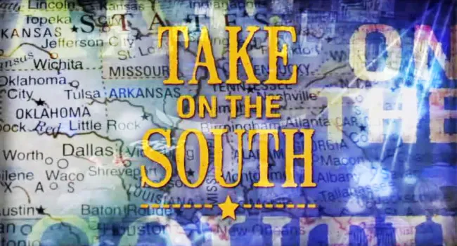 Take On the South logo from program opening